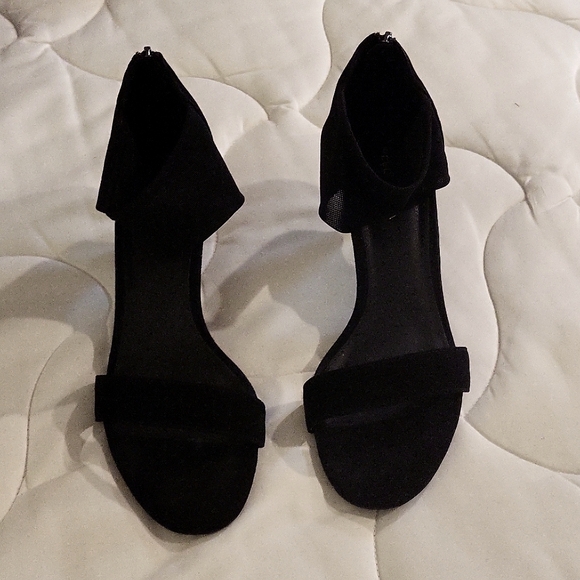 Worn Once Comfy Pelle Moda Suede Shoe Mesh Strap 9M - Picture 3 of 7